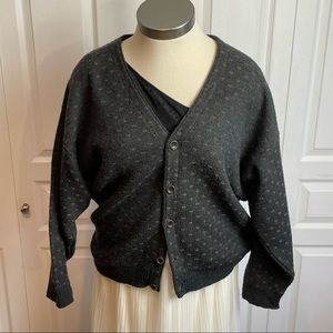 Printed Grandpa Cardigan